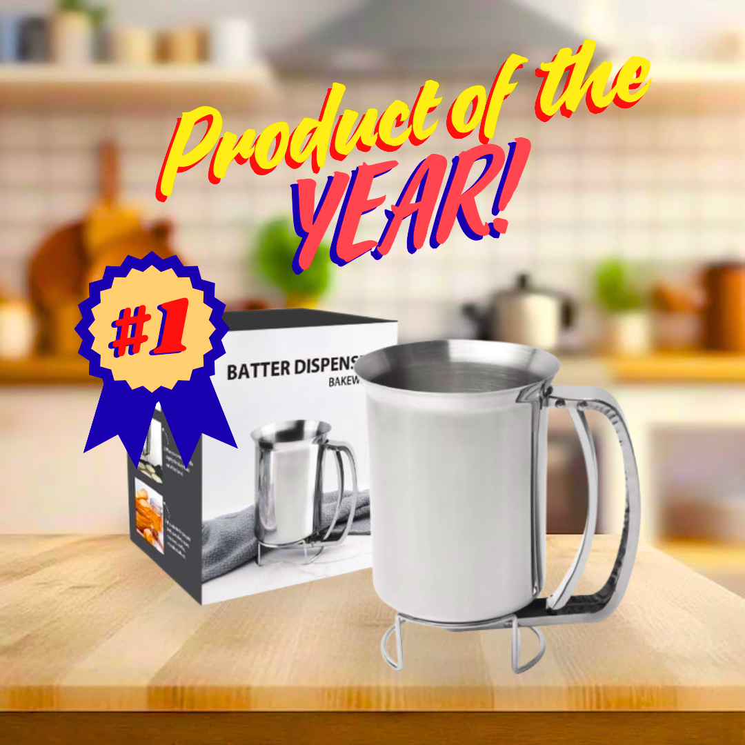 Batter dispenser for baking